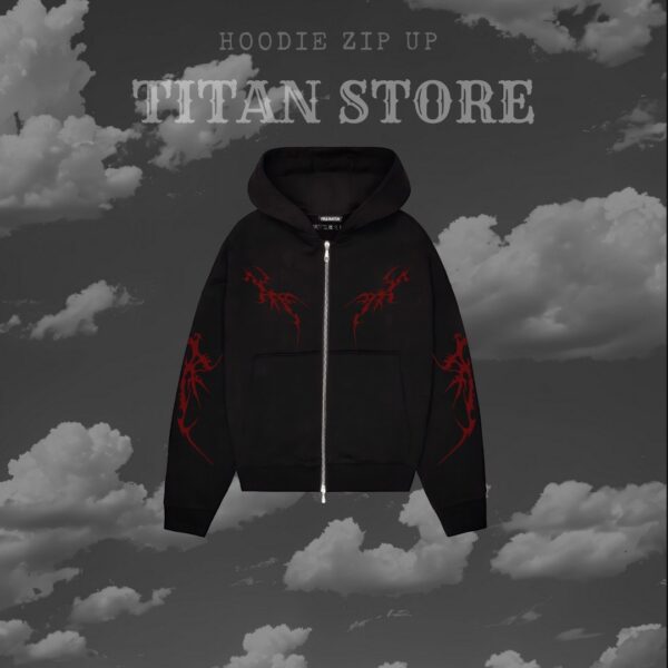 Zip up hoodie - Image 2