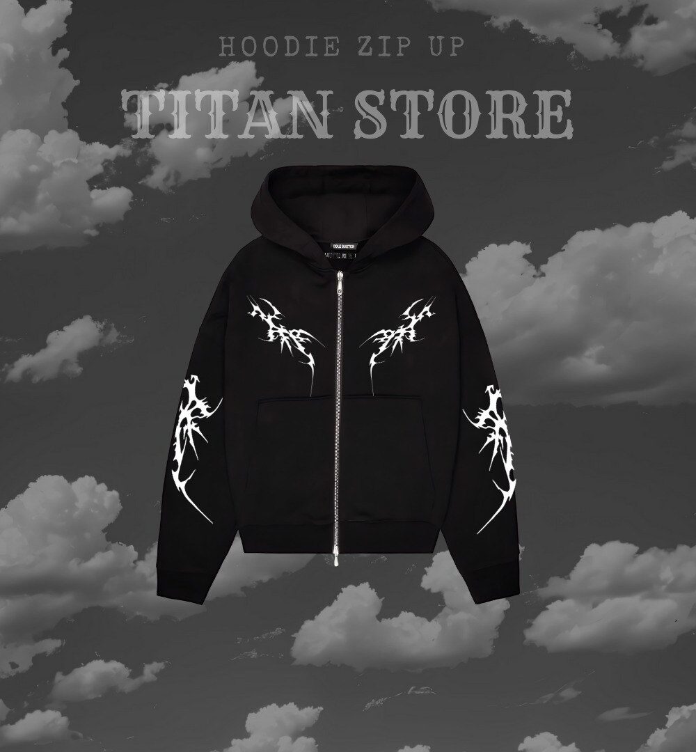 Zip up hoodie