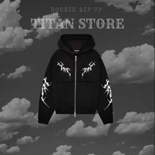 Zip up hoodie