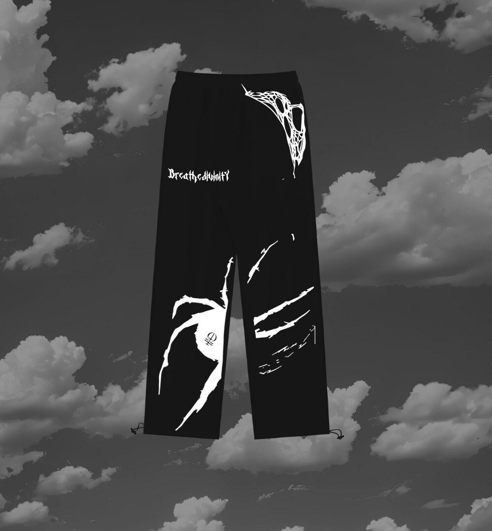 Breathdivinity black jogger